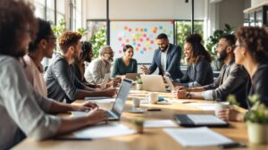 espace de travail collaboratif