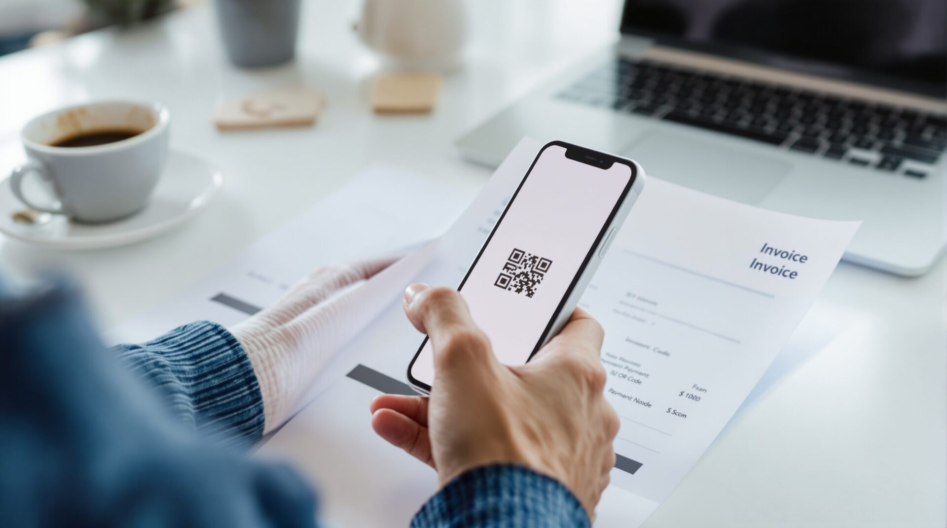 paiement facture qr code