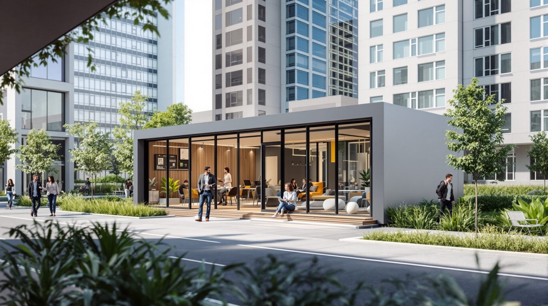 location batiment modulaire