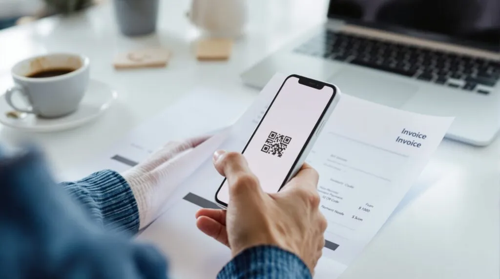 paiement facture qr code