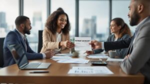 paiement à la réception