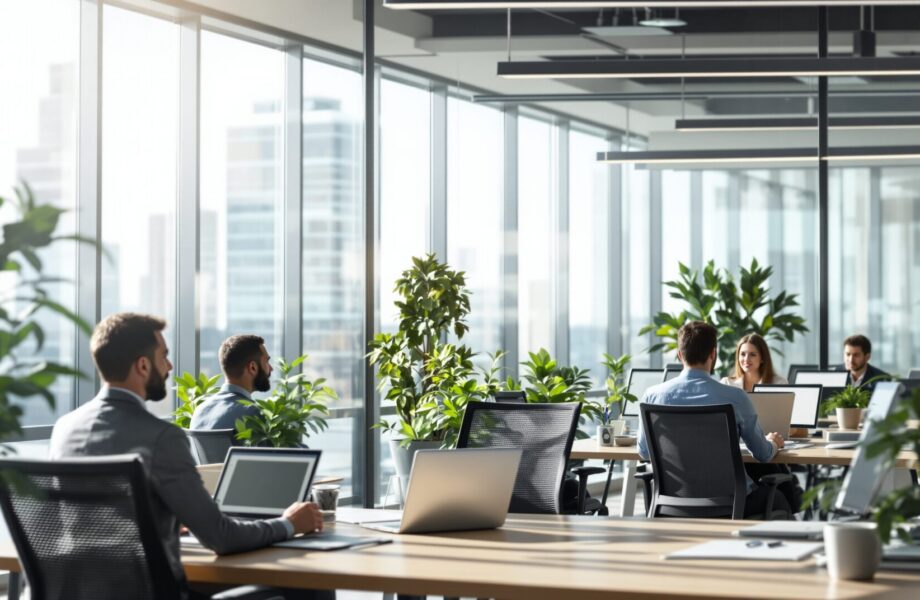 vitres teintées pour bureaux