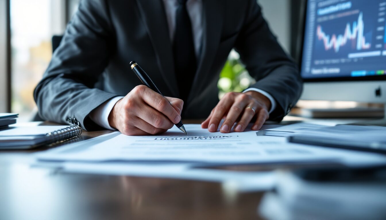 Annonce légale de liquidation EURL