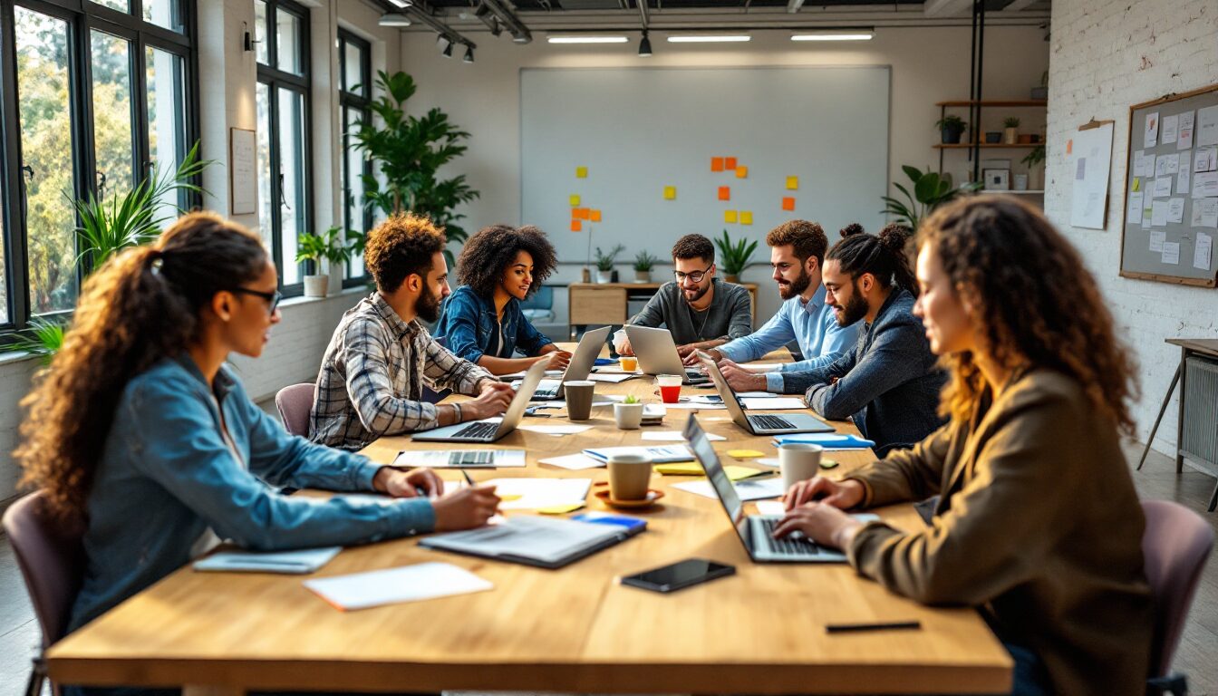 espace de travail collaboratif