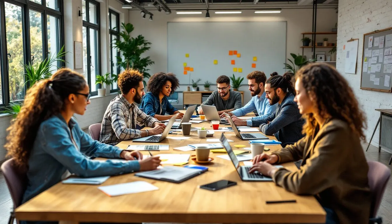 espace de travail collaboratif
