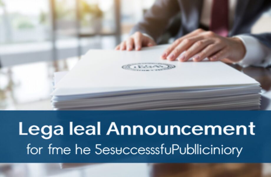 annonce légale