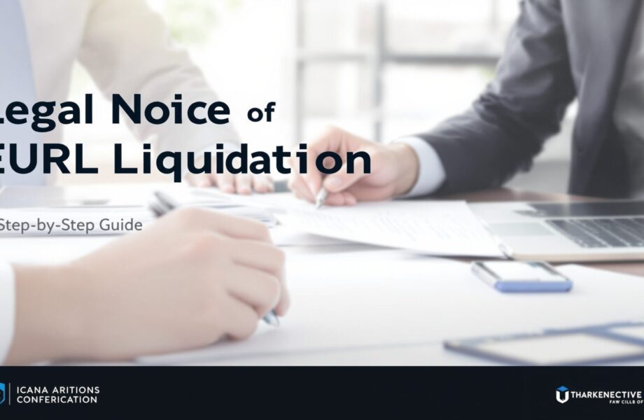 Annonce légale de liquidation EURL