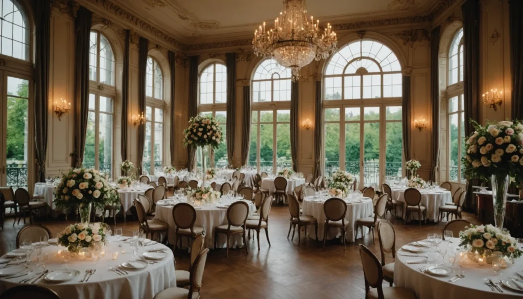 salle de mariage à Paris