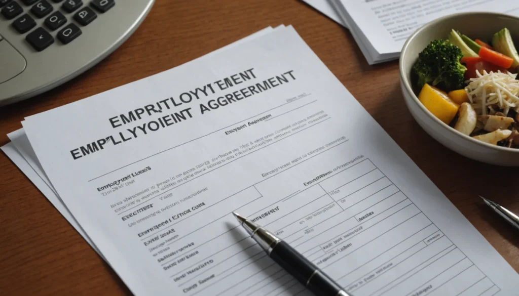 modèle clause ticket restaurant dans le contrat de travail
