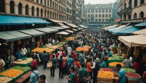 marché de masse