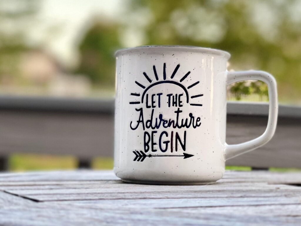 mug métal personnalisé