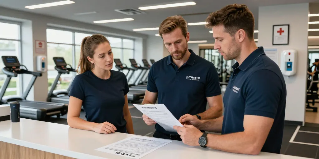 réglementation salle de sport
