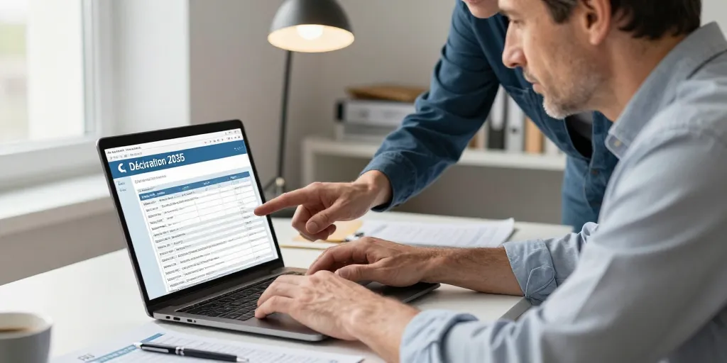 déclaration 2035 en ligne