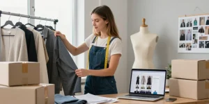 ouvrir une boutique de vêtement en ligne