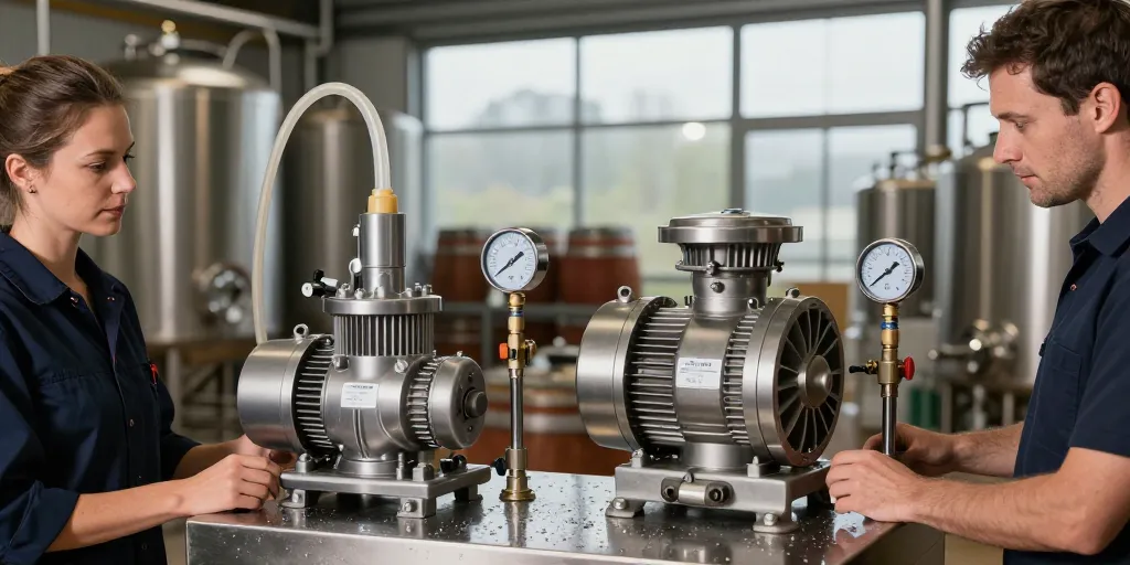 pompe à vin professionnel