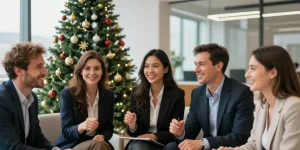 Arbre de Noël en entreprise : un levier de cohésion et de marque employeur à ne pas négliger