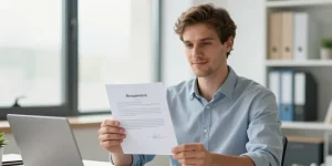 cdi interimaire demission