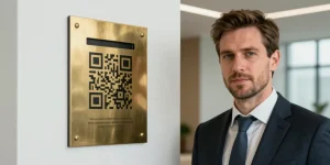 La plaque pro est-elle encore utile à l’ère du QR code ?