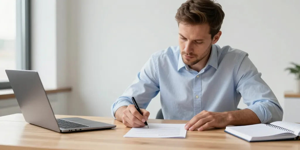 lettre de résiliation contrat de travail