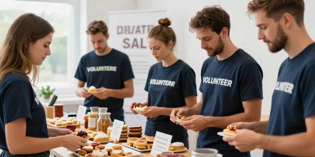 vente pour association