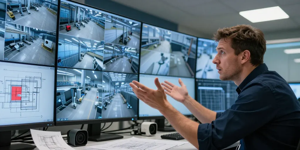 système de vidéosurveillance professionnel