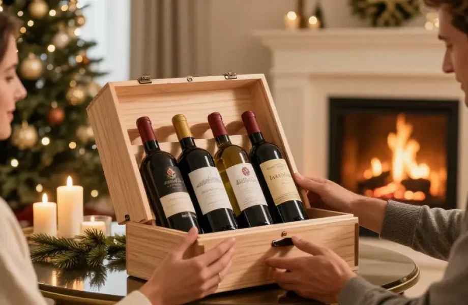 coffret vin pour noel
