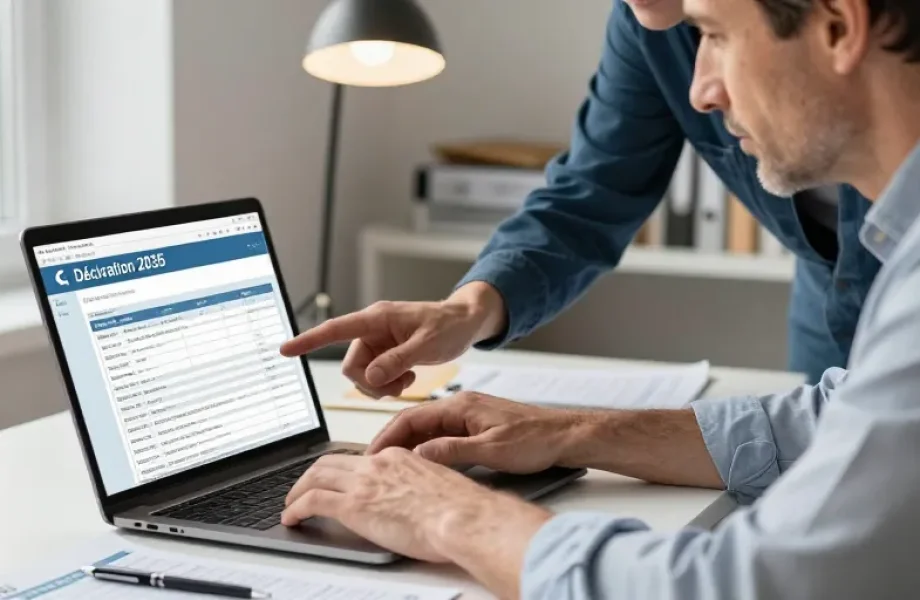 déclaration 2035 en ligne