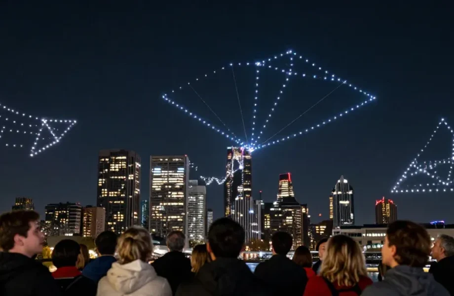 drone light show