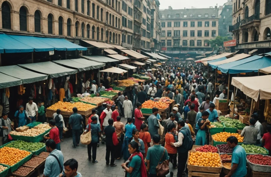 marché de masse