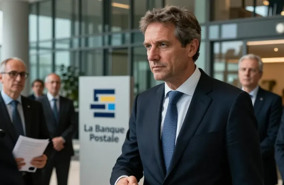 la banque postale départ philippe heim