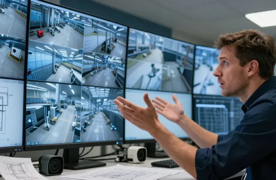 système de vidéosurveillance professionnel