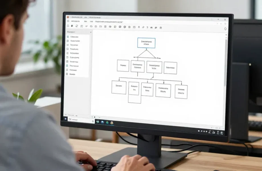 comment faire un organigramme sur libre office