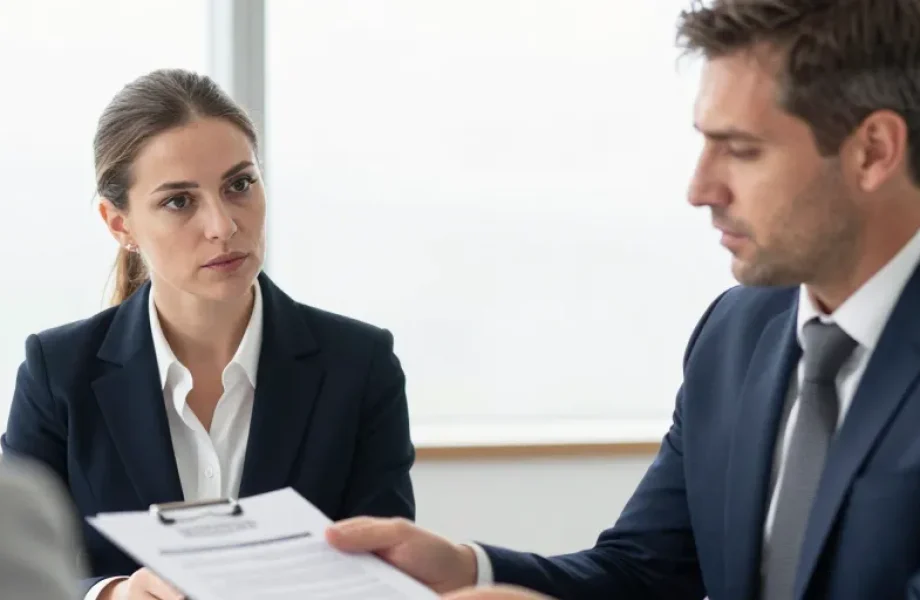 mettre un avertissement à un salarié