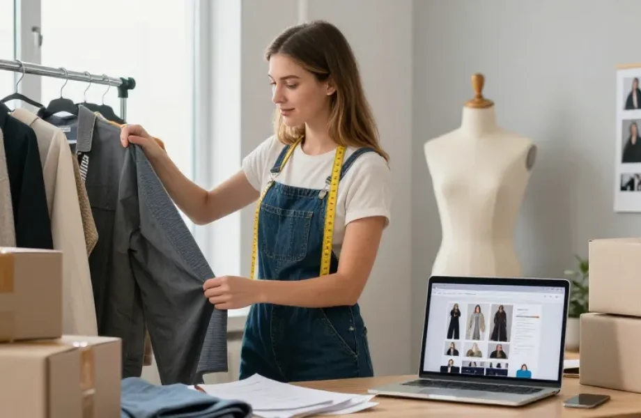 ouvrir une boutique de vêtement en ligne