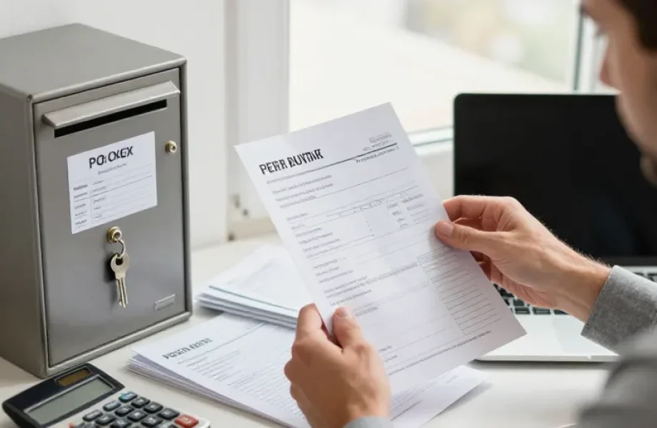 prix d une boîte postale