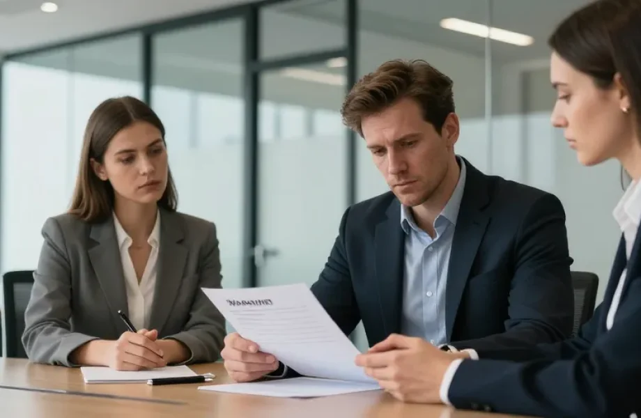 refus de signer un avertissement remis en main propre