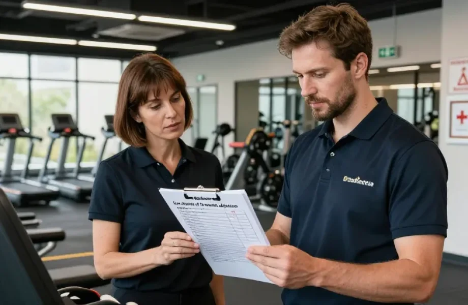 reglementation salle de sport