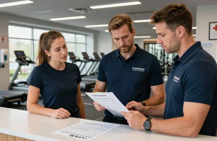 réglementation salle de sport