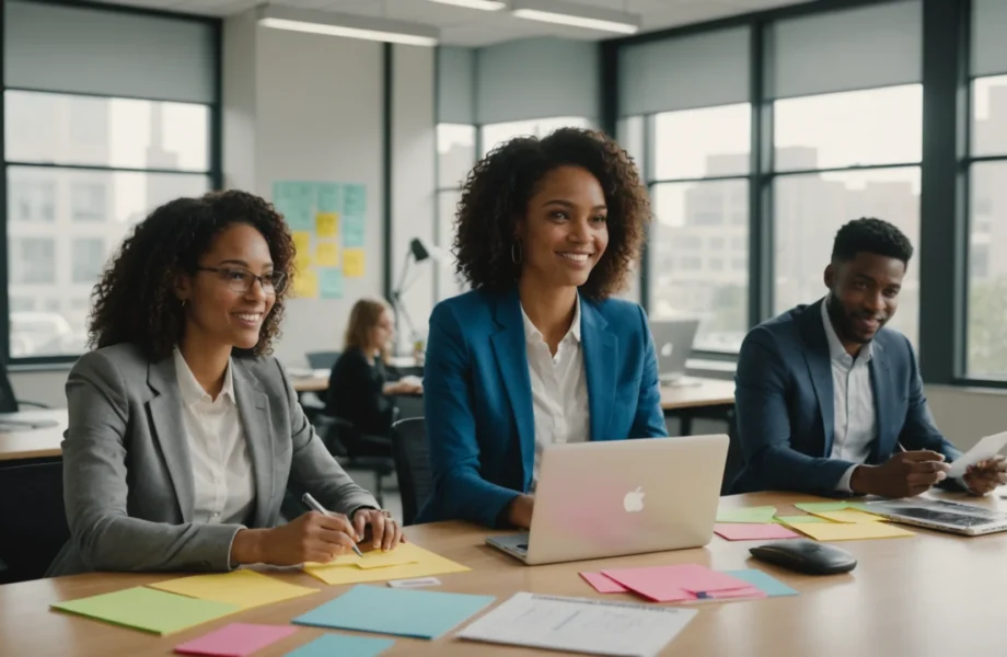 service d'une entreprise