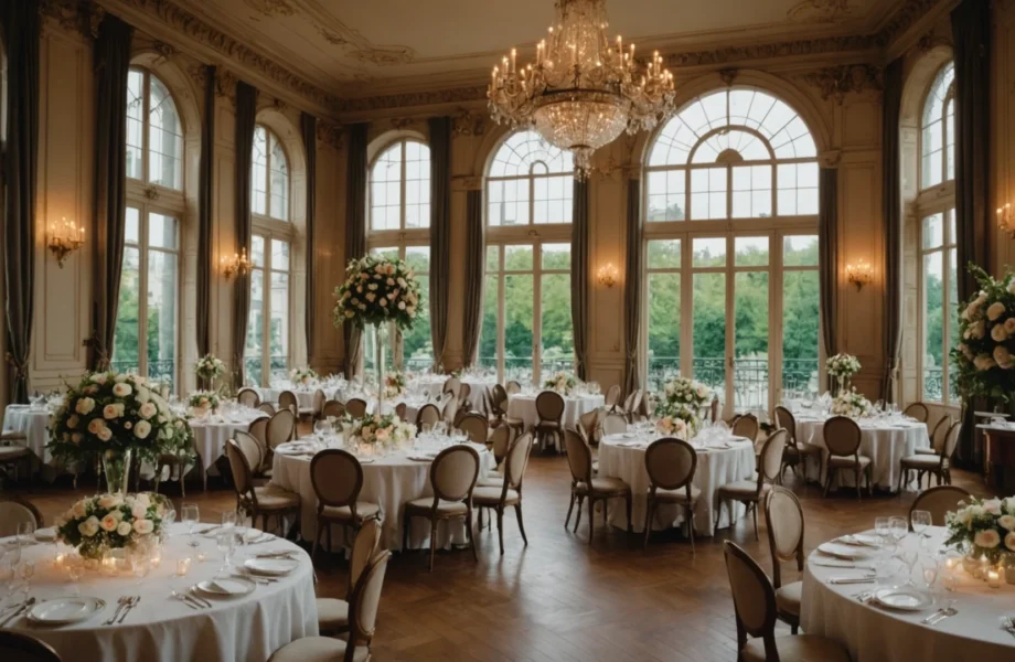 salle de mariage à Paris