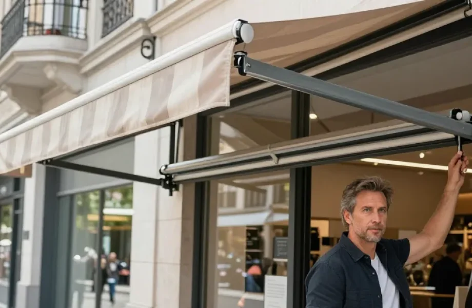 store exterieur pour magasin