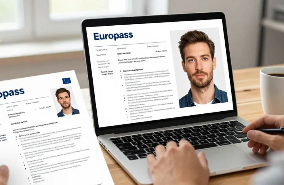 cv europass format